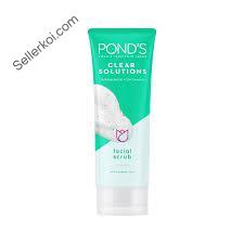 Ponds Clear Solutions Facial Scrub With Herbal Clay 100ml
